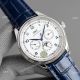 Swiss Copy IWC Portugieser Perpetual Calendar Watch Blue Leather Strap (5)_th.jpg